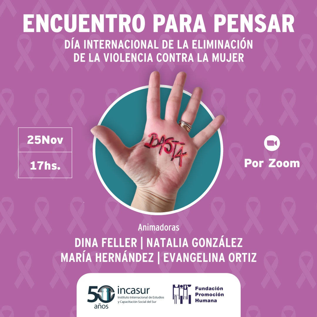Evento por el día internacional de la eliminación de la violencia contra la mujer
